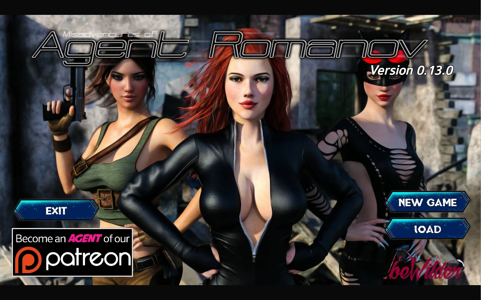 Download porn game — Agents of Heels: Misadventures of Agent Romanov – New Version 0.26.1 [beWilder]