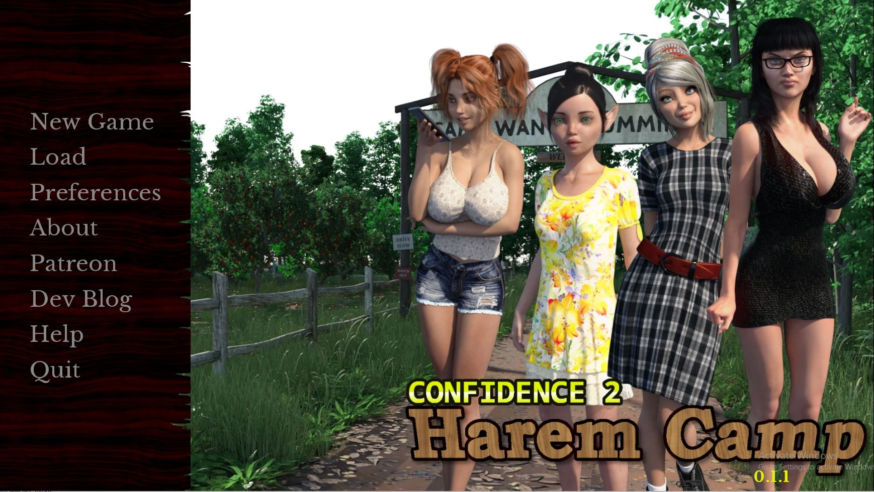 Descargar juego porno — Harem Camp – New Final Version 1.0.0 (Full Game) [Dirty Secret Studio]