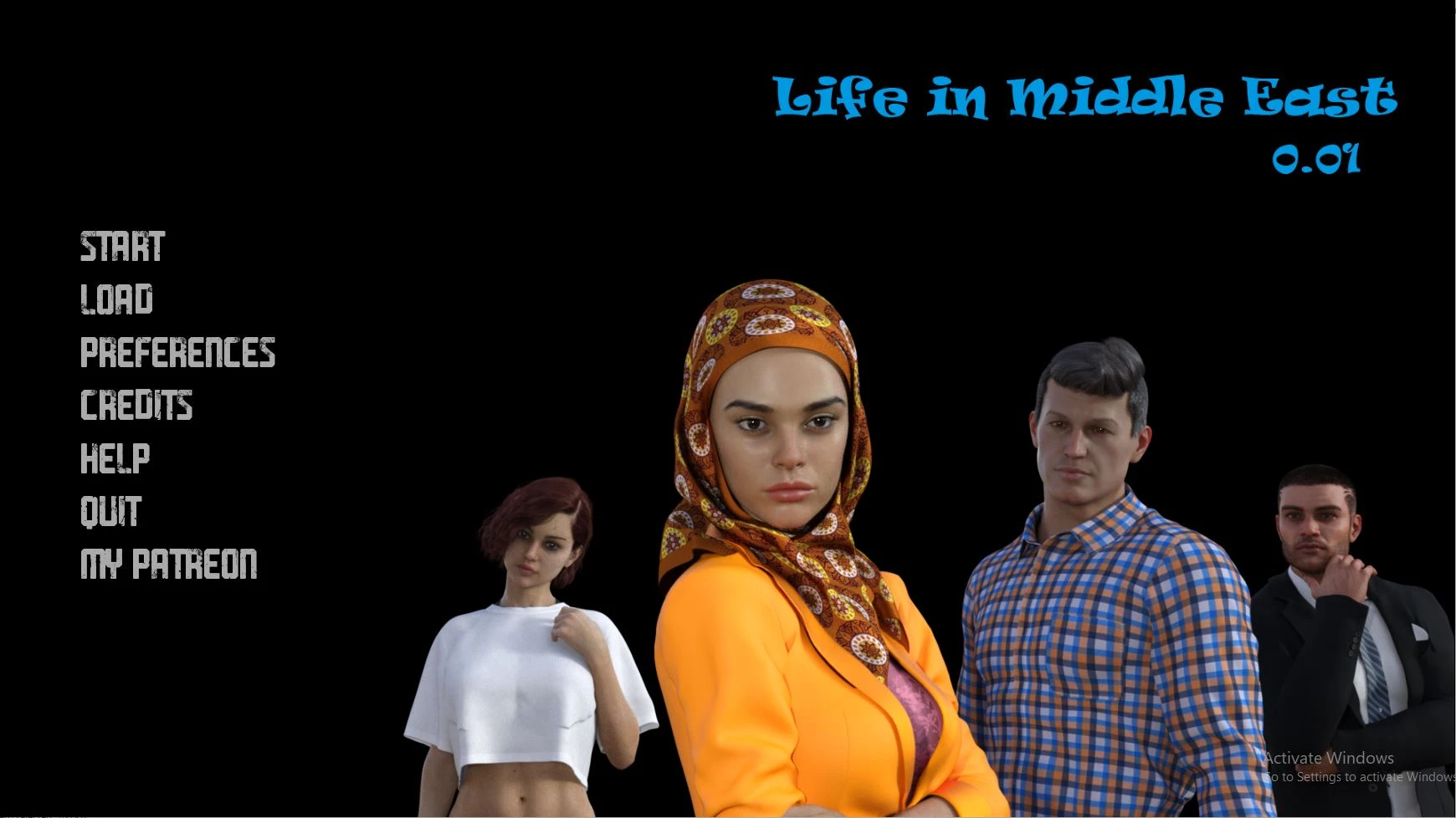 Download porn game — Life in Middle East –  New Version 0.18 [LustfulFantasy]