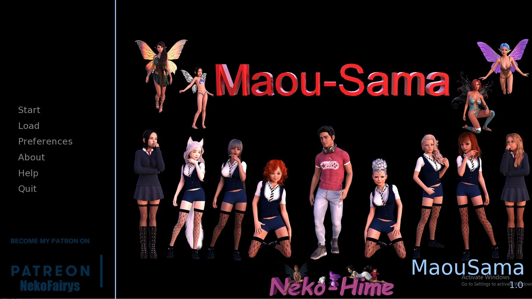 Download porn game — Maou-Sama – Week 4 – New Version 0.3 [Neko Fairys]