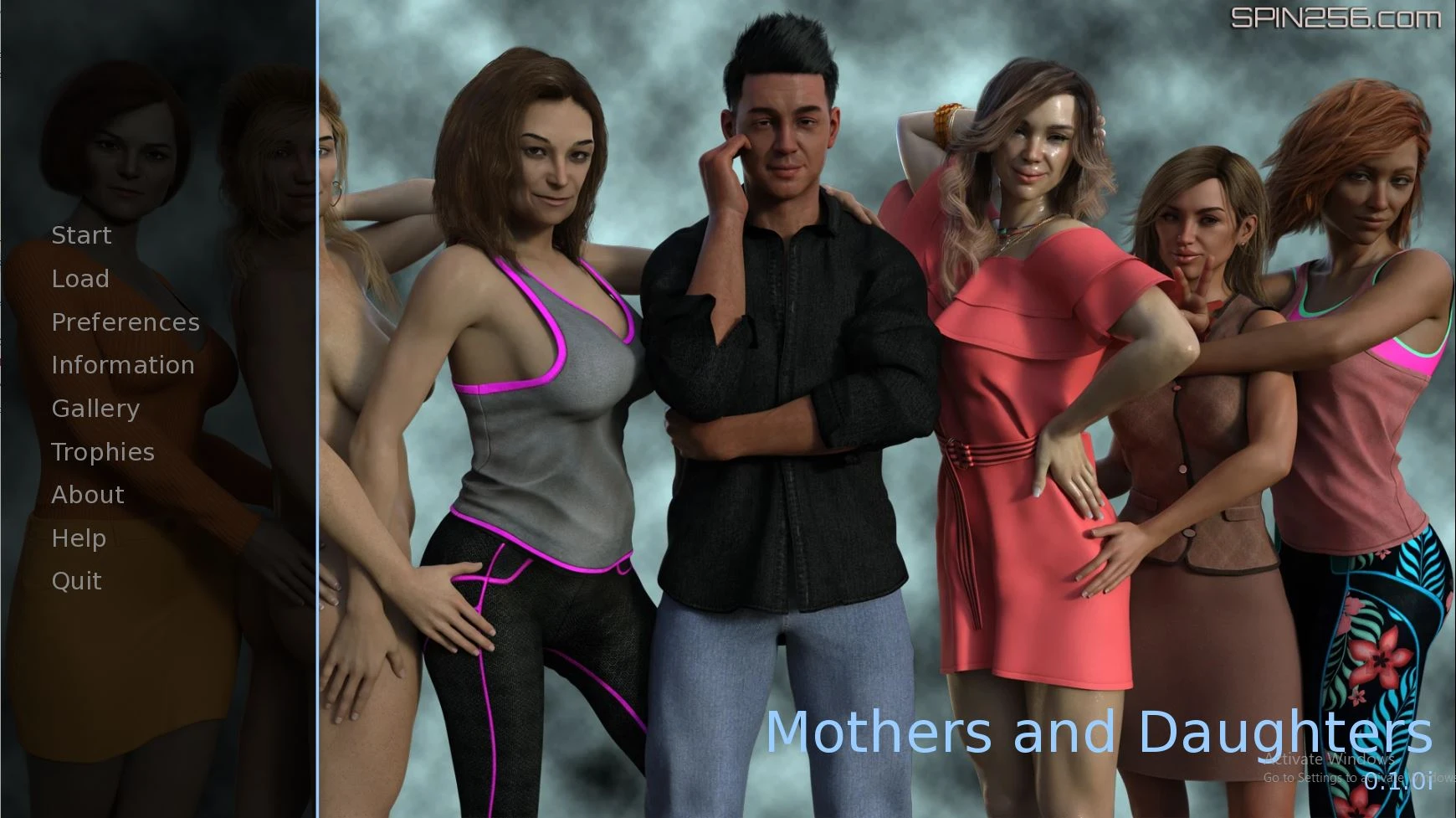 Download porn game — Mothers & Daughters – New Version 0.5.1.0 [Spin256]