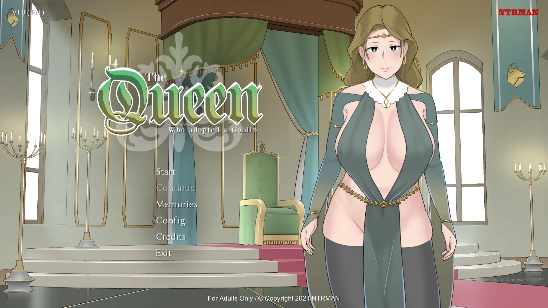 Descargar juego porno — The Queen Who adopted a Goblin – Version 1.0  [NTRMAN]