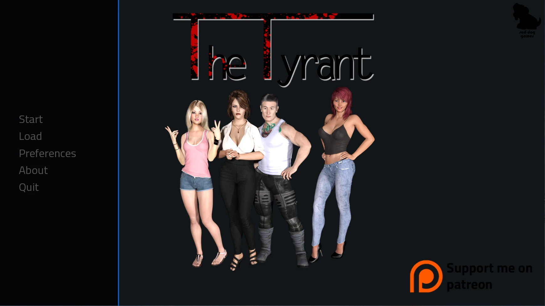 Pobierz grę porno — The Tyrant – New Version 0.9.4 [Saddoggames]